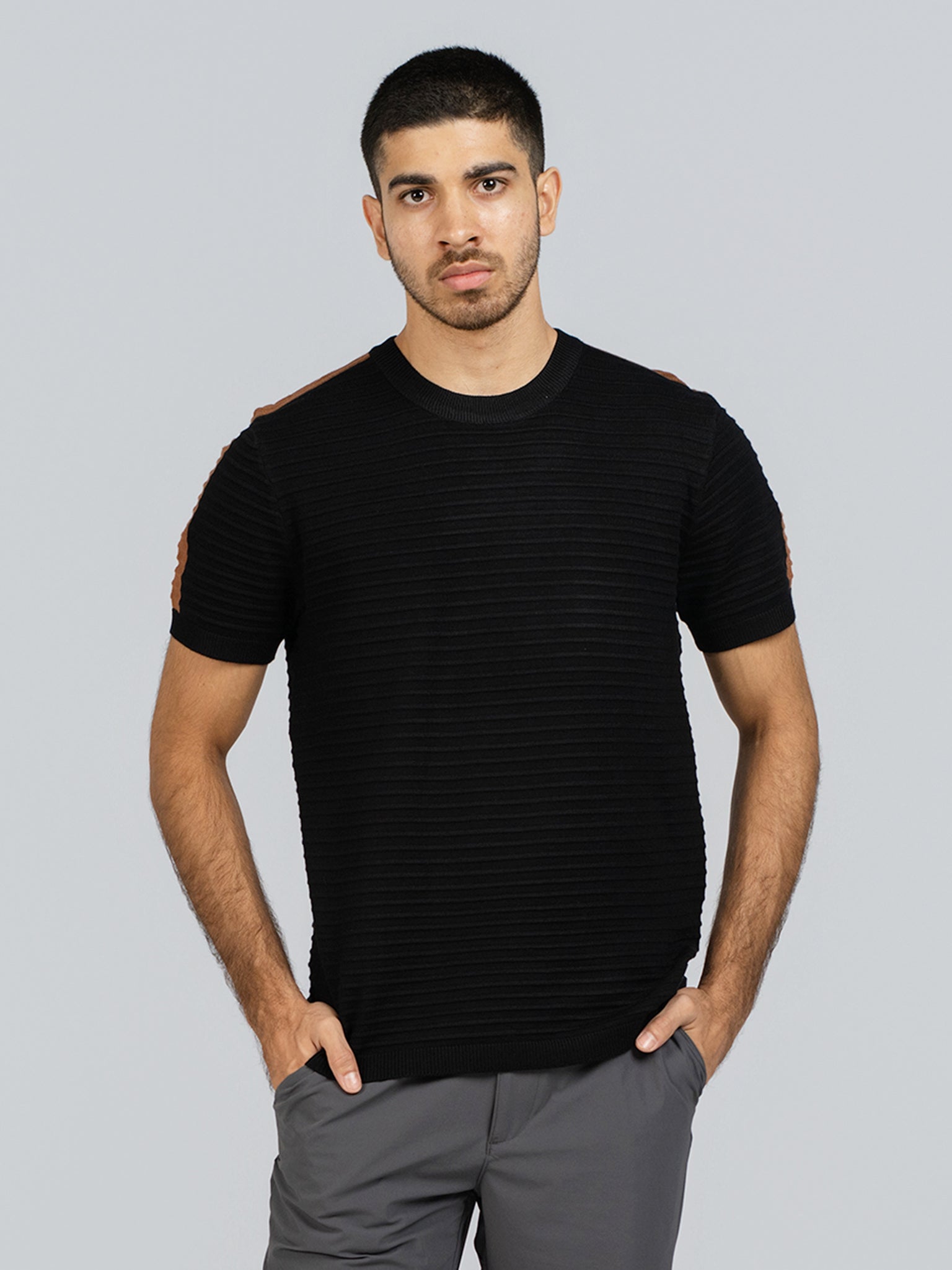 DEEDAT PORTOFINO Tee Shirt - Black