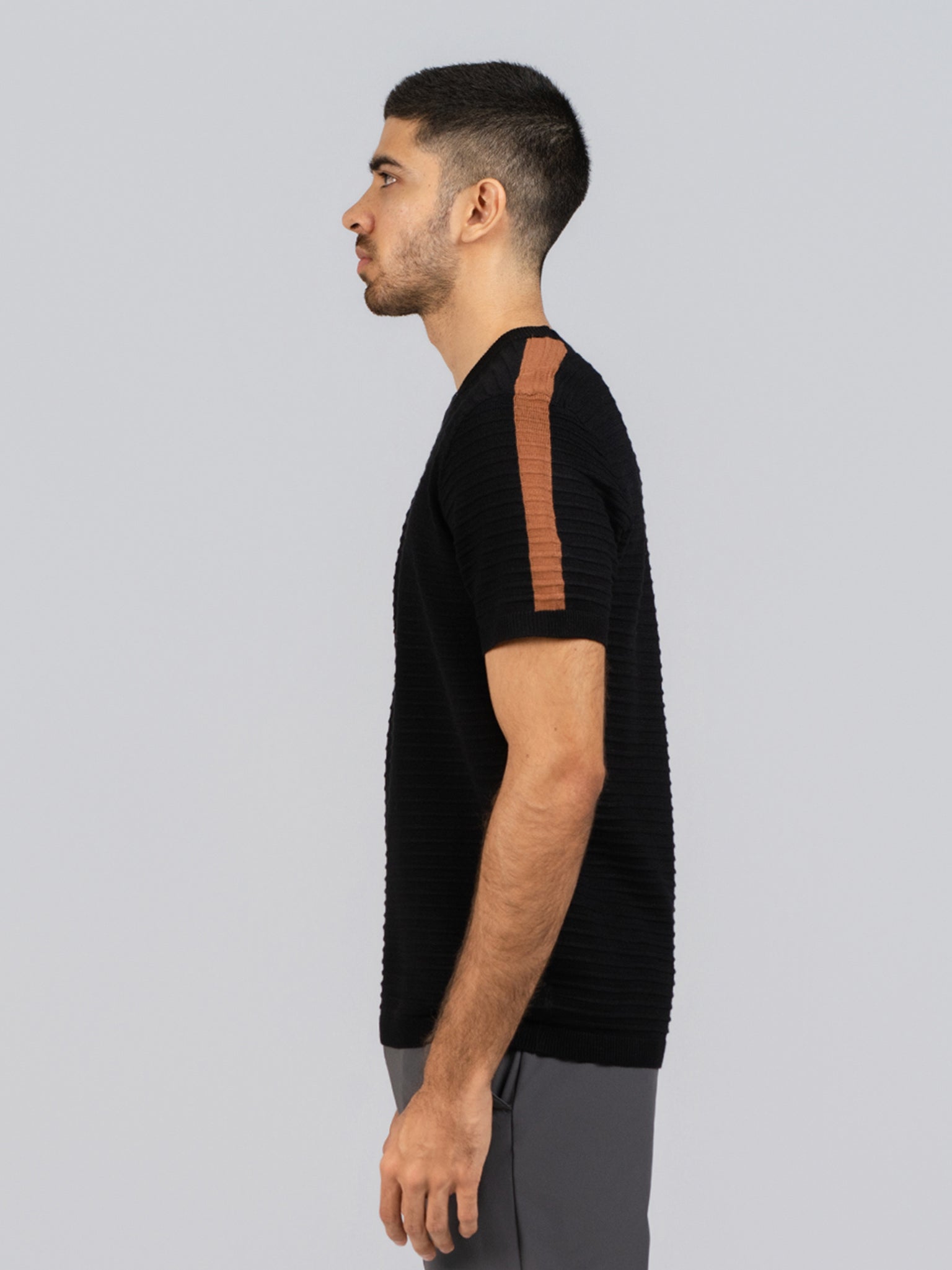 DEEDAT PORTOFINO Tee Shirt - Black
