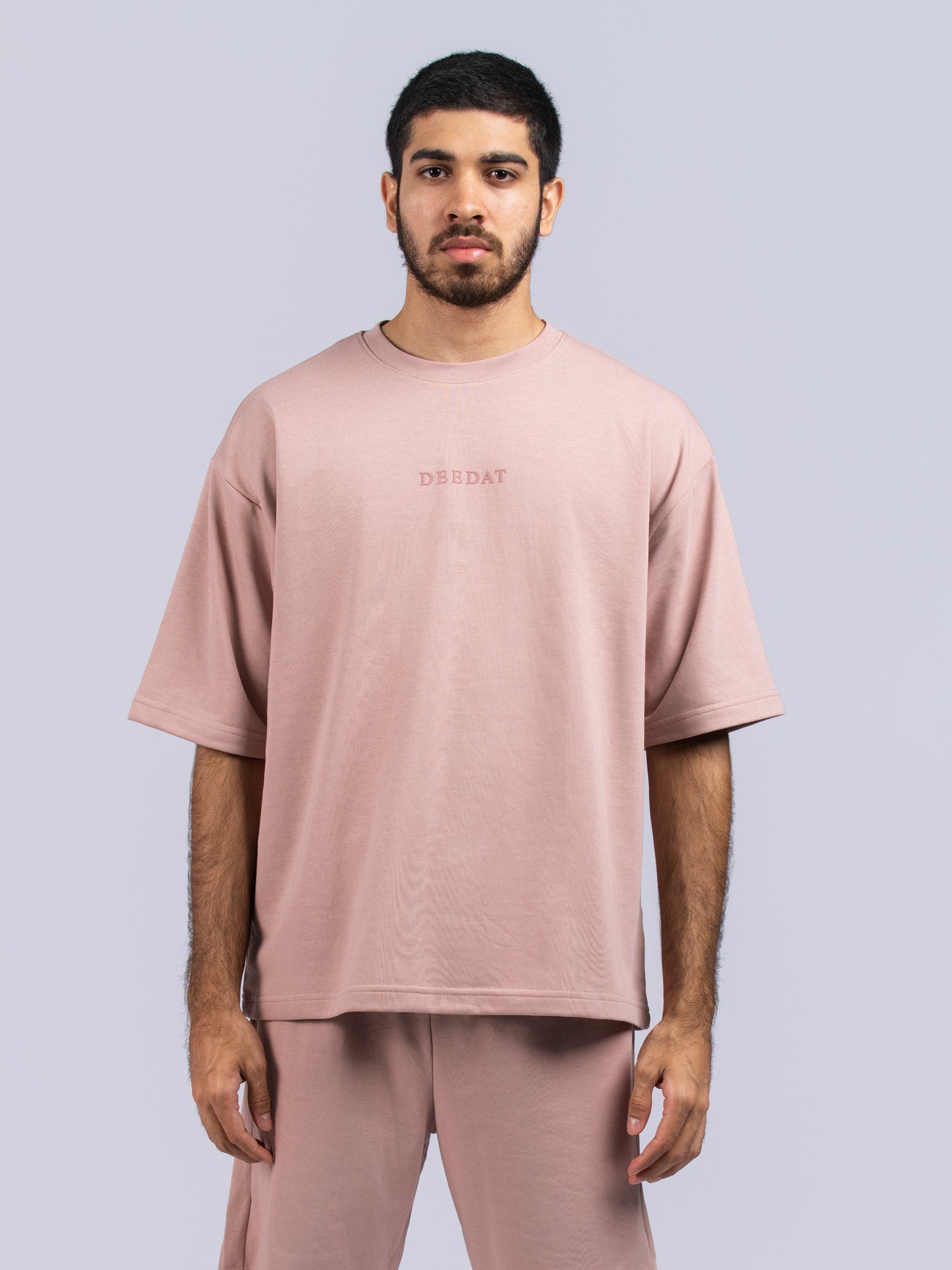 DEEDAT Oversized Tees - Pink