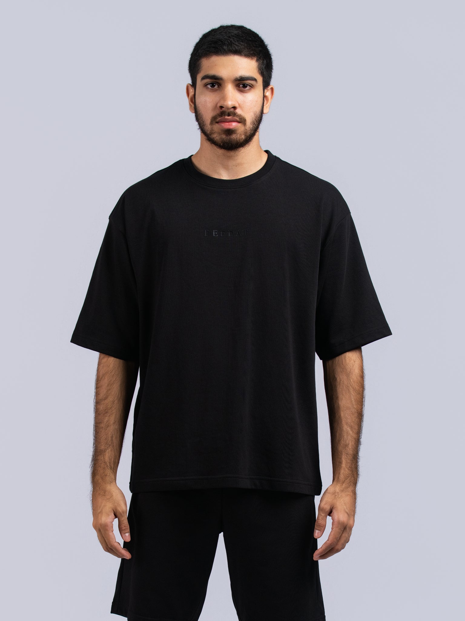 DEEDAT Oversized Tees - Black