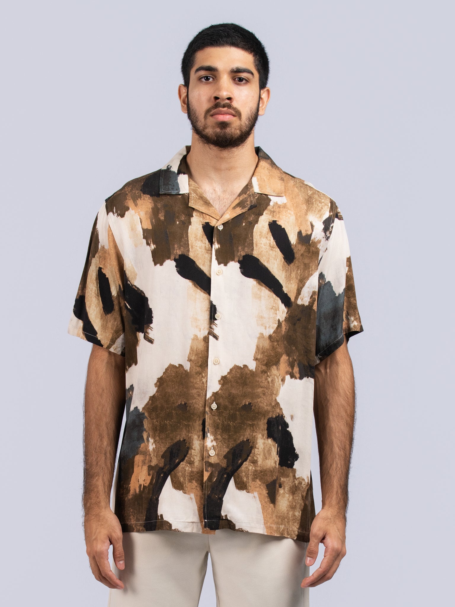 DEEDAT NATURE VERSE Regular Fit Casual Shirt - Multi