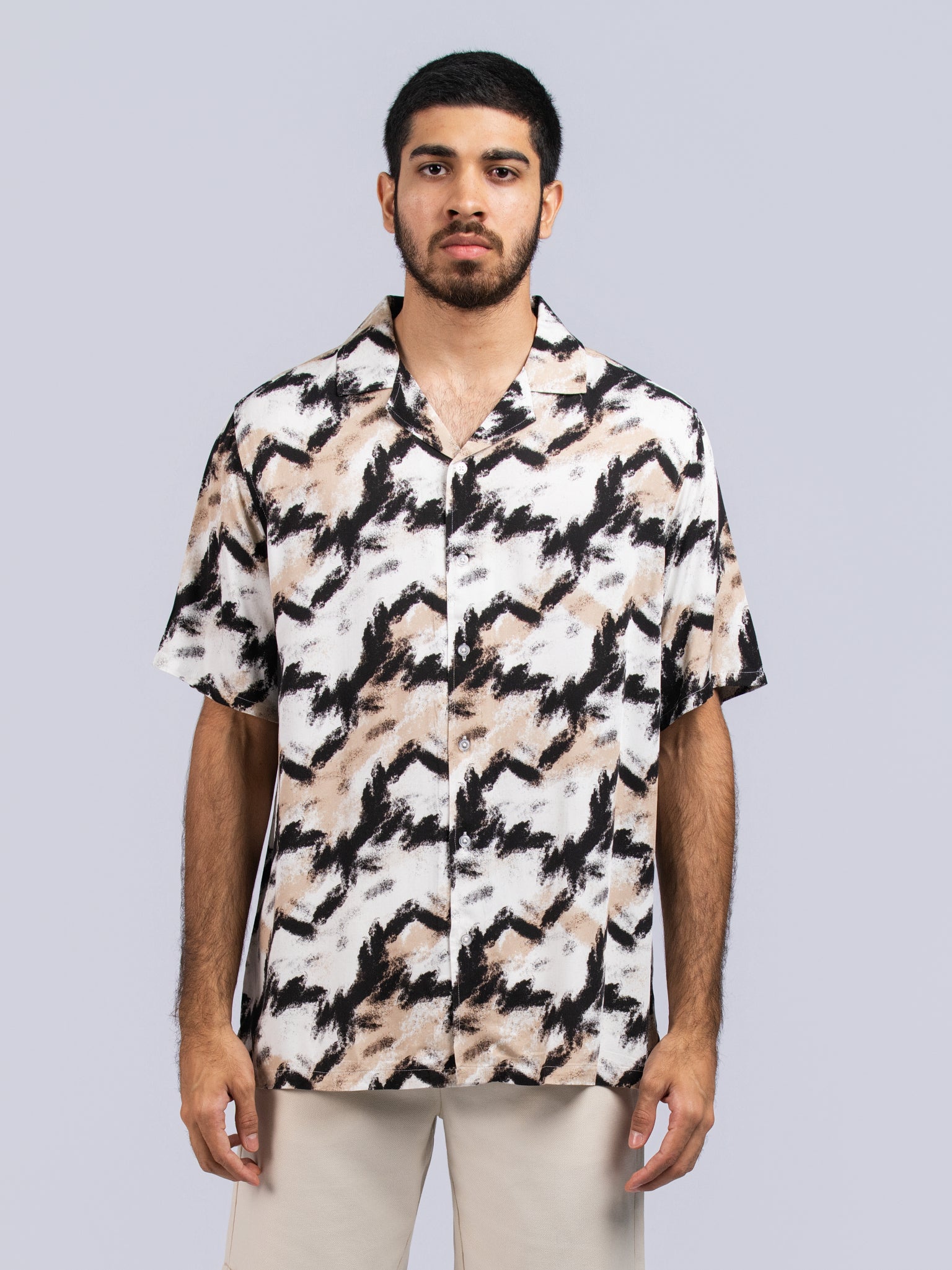 DEEDAT NATURE VERSE Regular Fit Casual Shirt - Multi