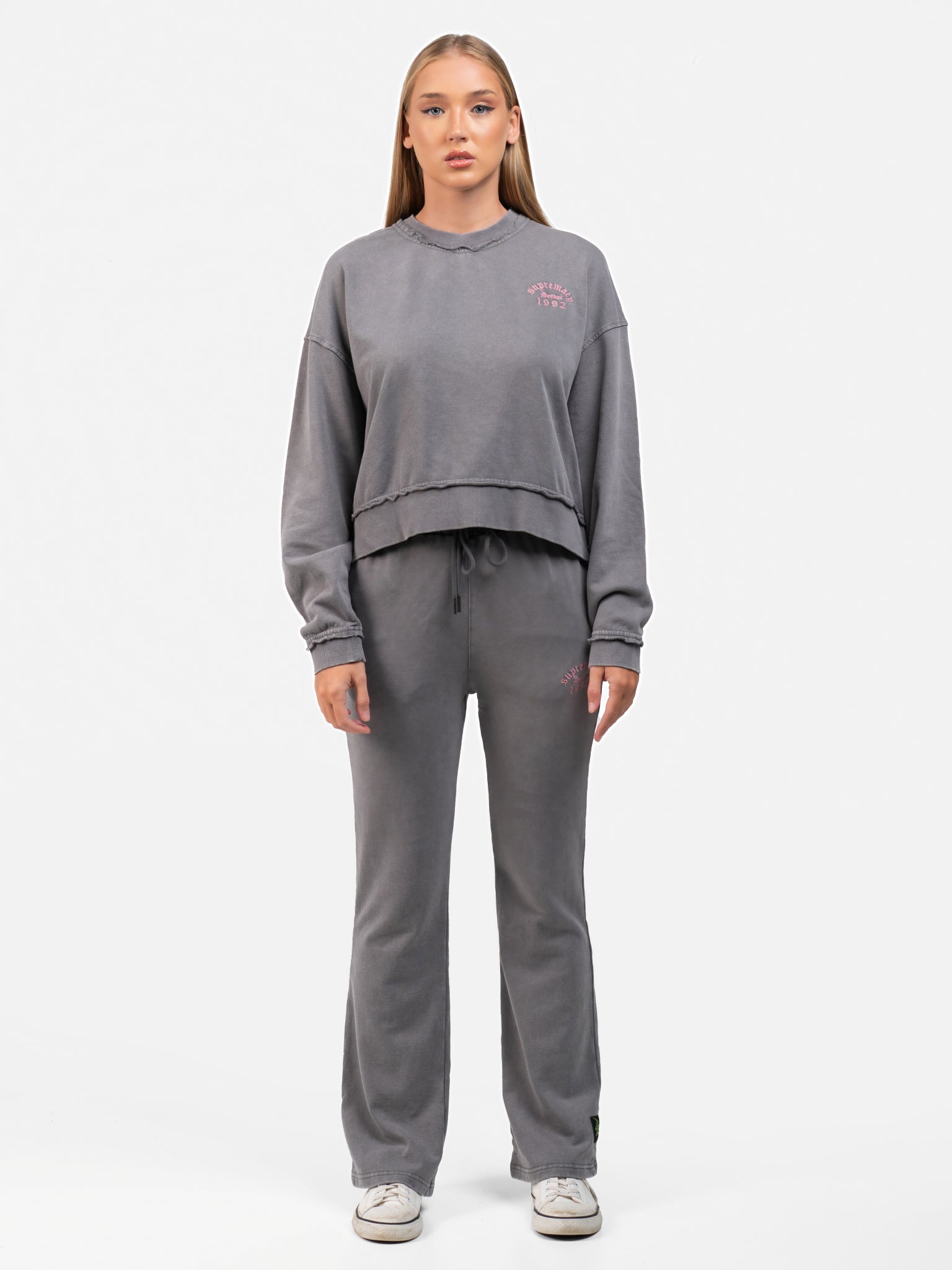 DEEDAT Women SICKO MODE Tee - Gray